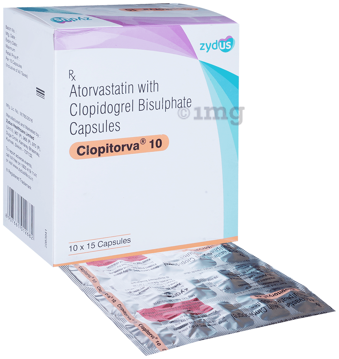 CLOPITORVA 10 MG TAB