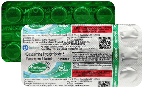 Cyclopam Tablet