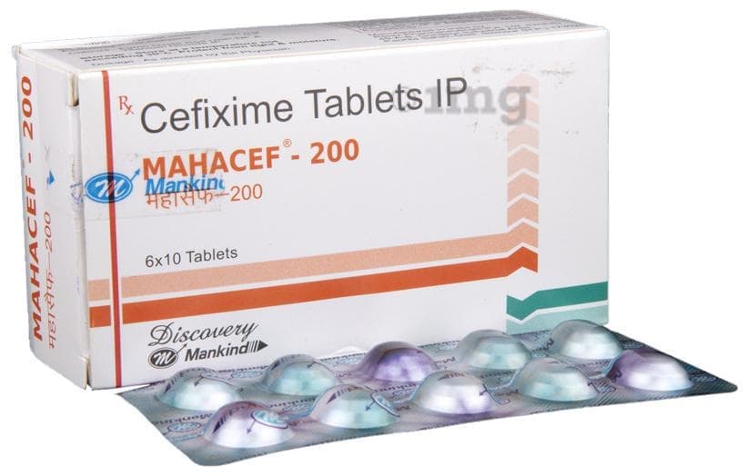 MAHACEF 200 MG