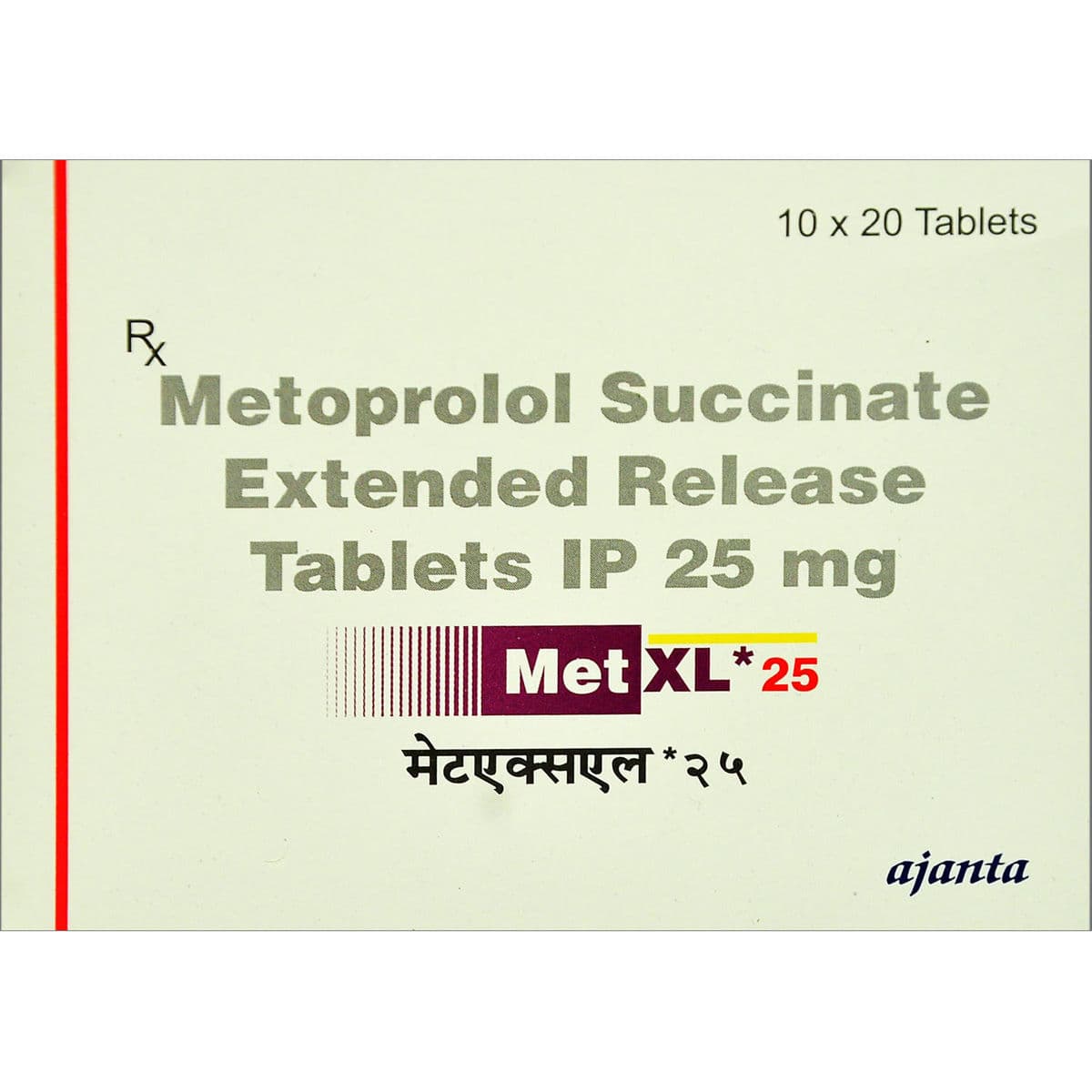Met XL 25mg Tablet