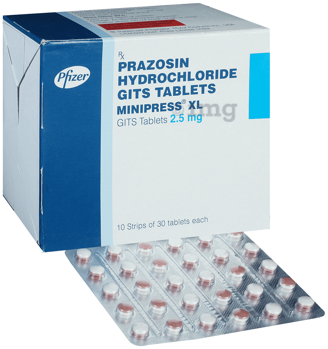 MINIPRESS XL 2.5 MG TAB