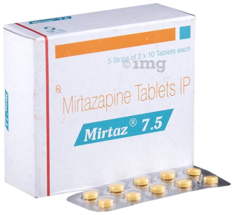MIRTAZ 7.5 MG TAB