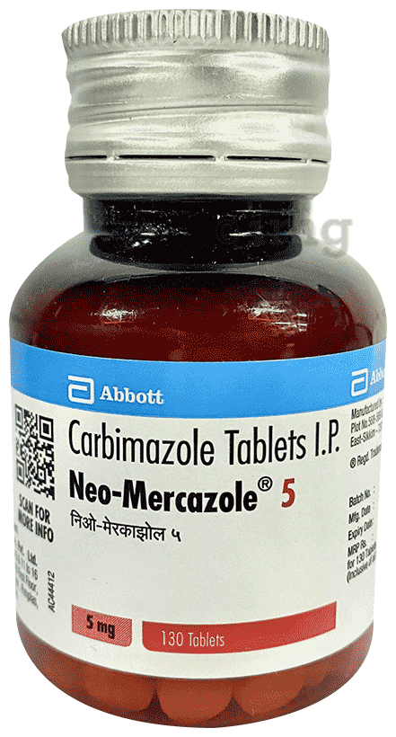 NEO MERCAZOLE 5MG