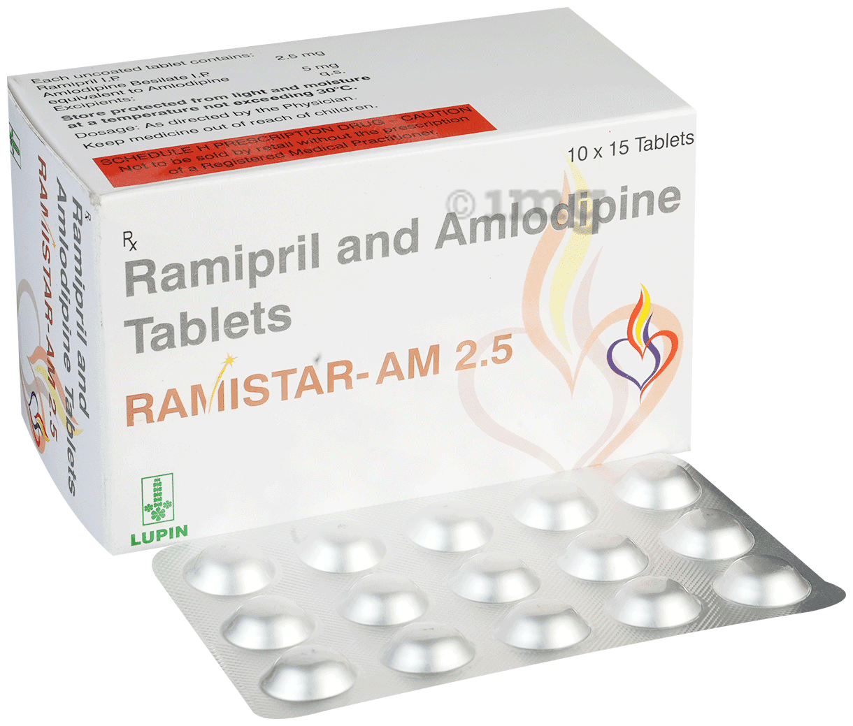 RAMISTAR 2.5 MG TAB