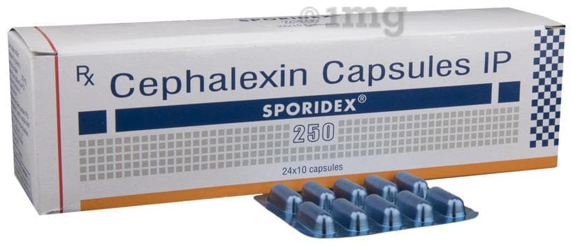 SPORIDEX 250 CAPSULE