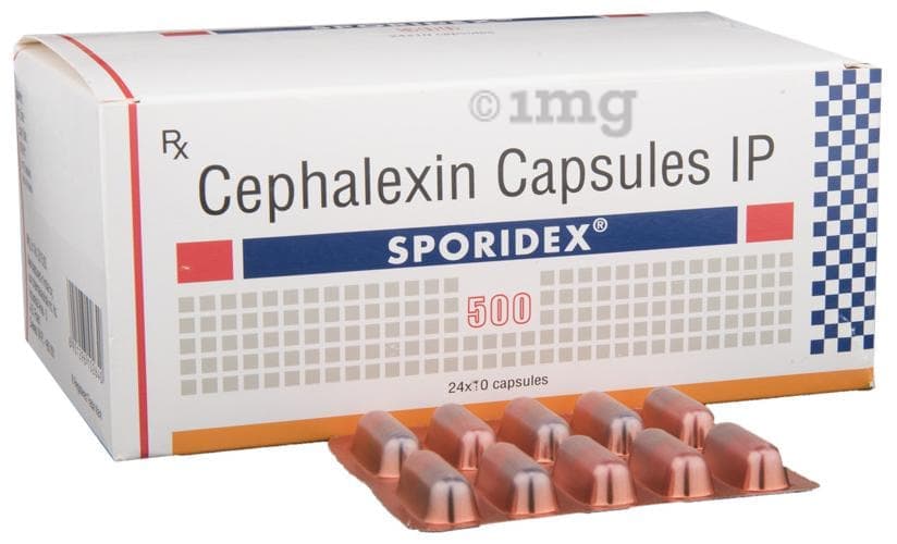SPORIDEX 500 CAPSULE