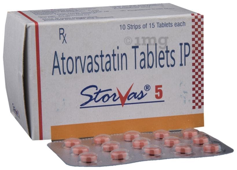 STORVAS 5 MG TAB