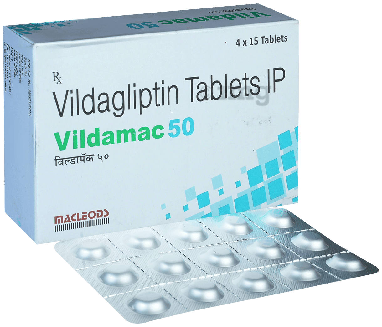 VILDAMAC 50 TAB