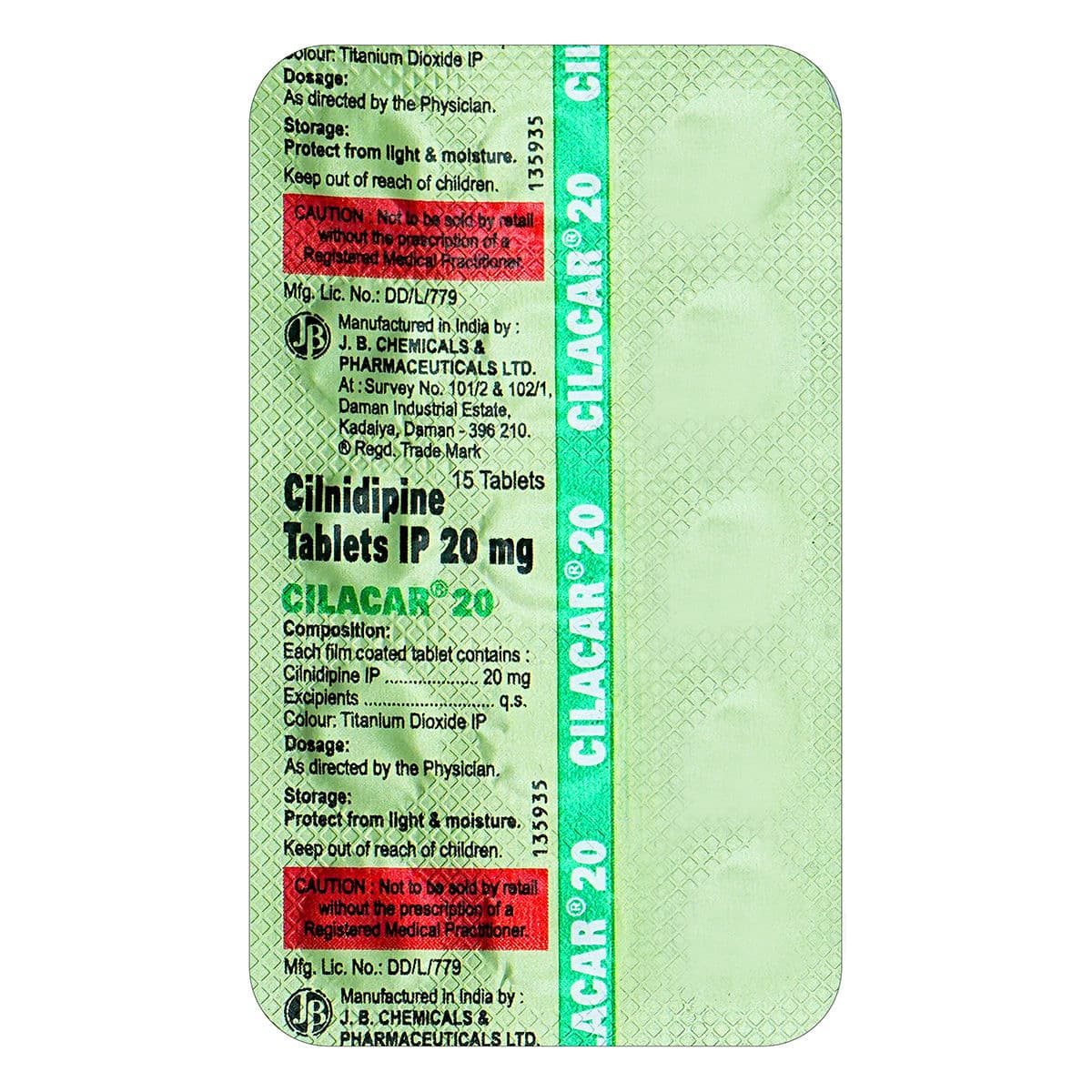 CILACAR-20 MG