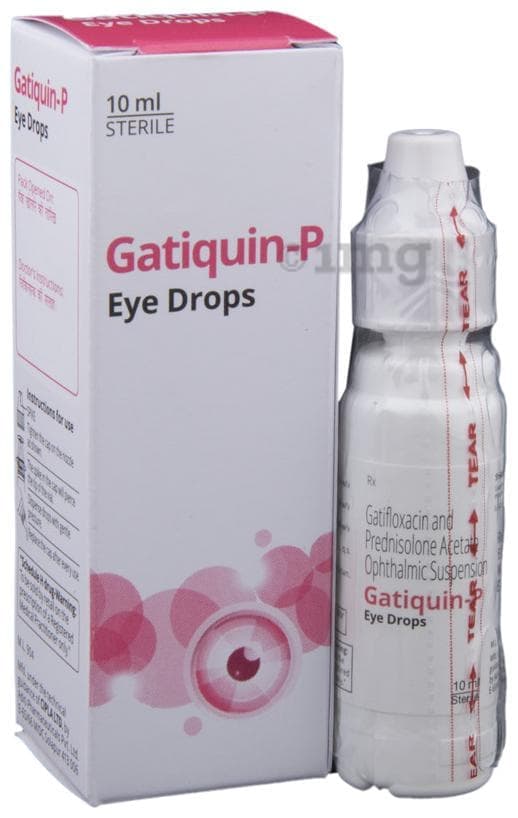 GATIQUIN P EYE DROPS