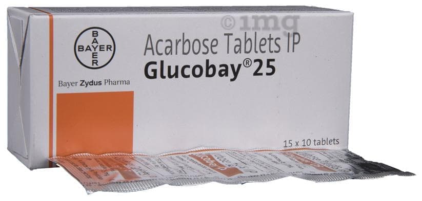 GLUCOBAY 25MG