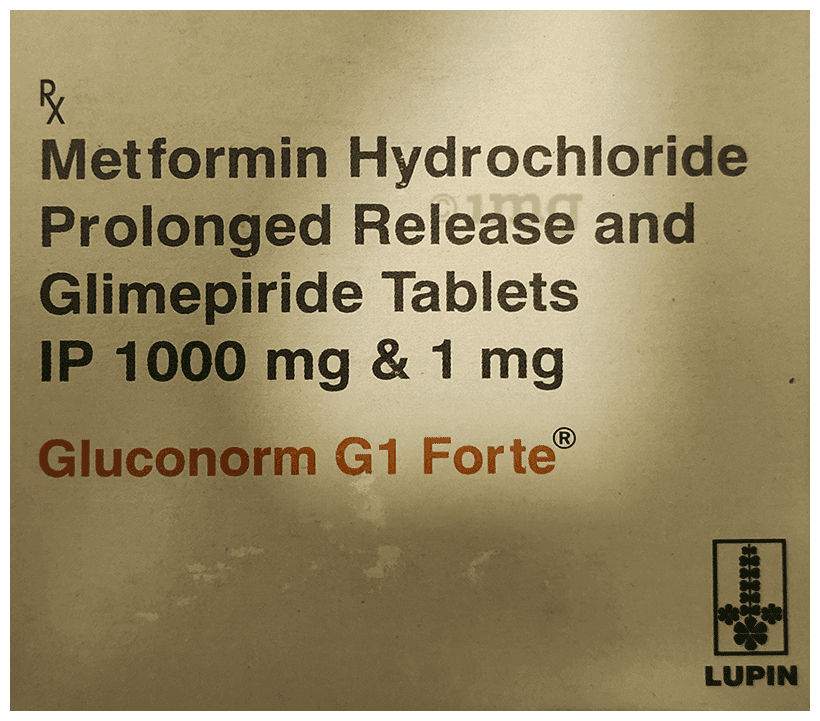 GLUCONORM G1 FORTE