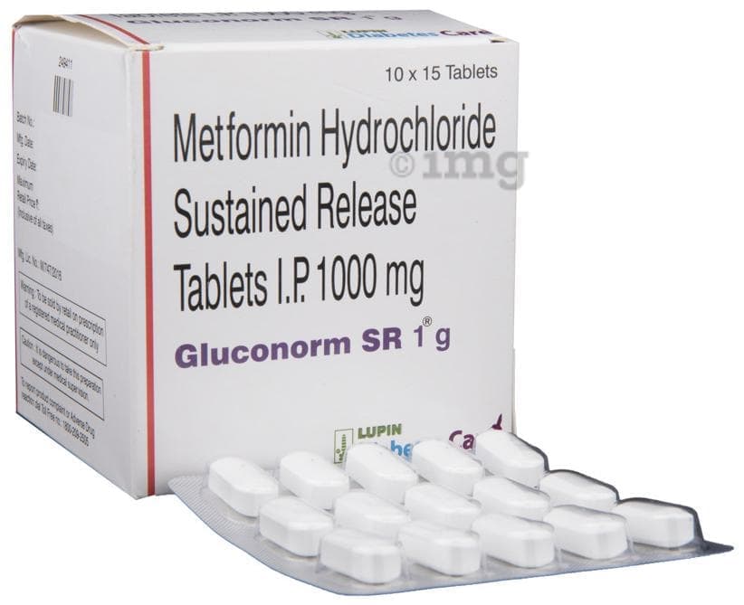 GLUCONORM SR 1GM
