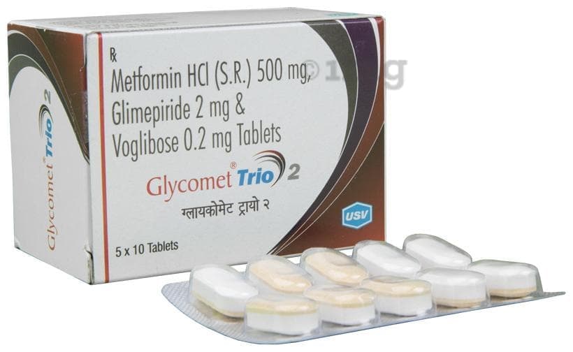 GLYCOMET TRIO 2MG