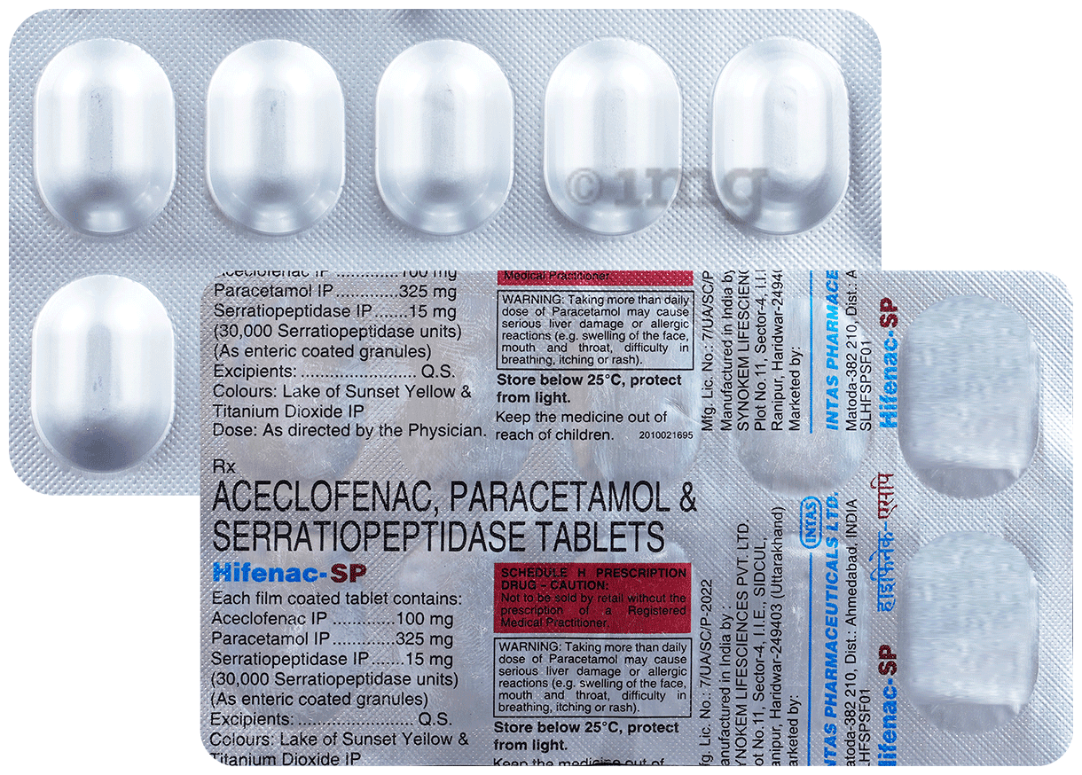 HIFENAC SP TAB