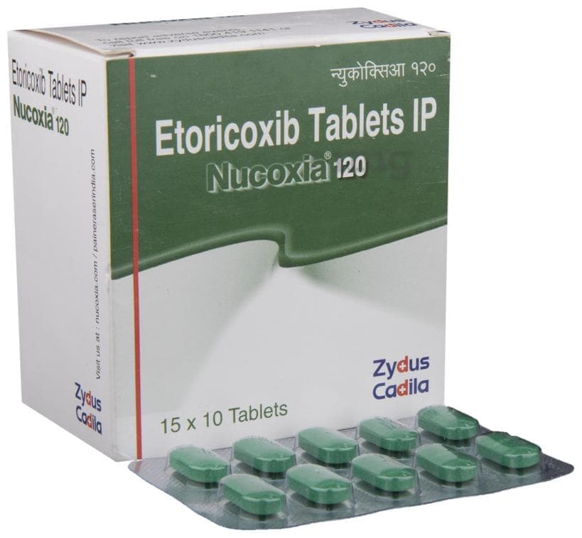 NUCOXIA 120 TAB