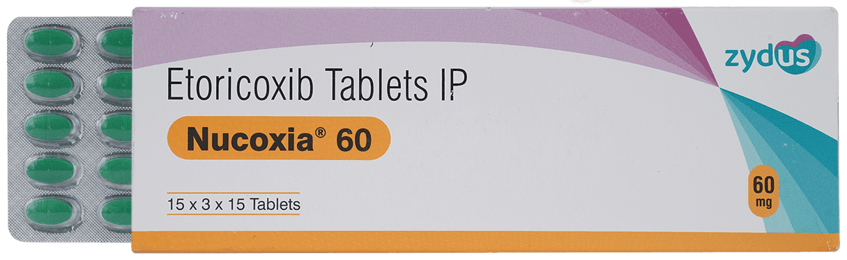NUCOXIA 60 MG TAB