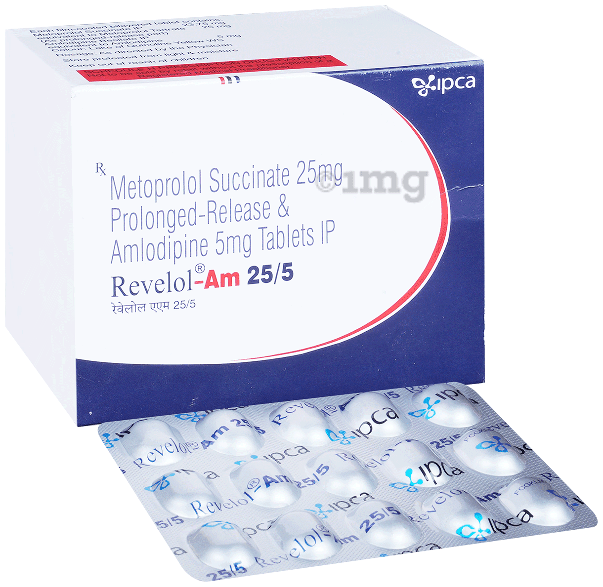 REVELOL AM 25/5 MG TAB