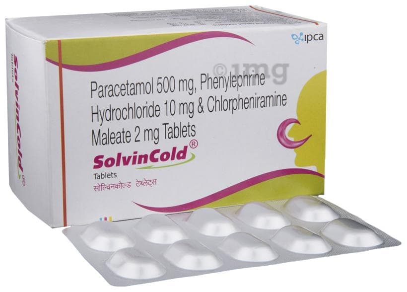 SOLVIN COLD TAB